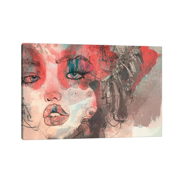 Kiss Me Kiss Me Kiss Me II by Giulio Iurissevich - Wrapped Canvas Painting ClassicLiving Size: 30.48cm H x 45.72cm W x 1.905cm D on Productcaster.