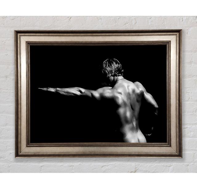 Contours Of A Man - Single Picture Frame Art Prints Bright Star Size: 42cm H x 59.7cm W x 8cm D on Productcaster.