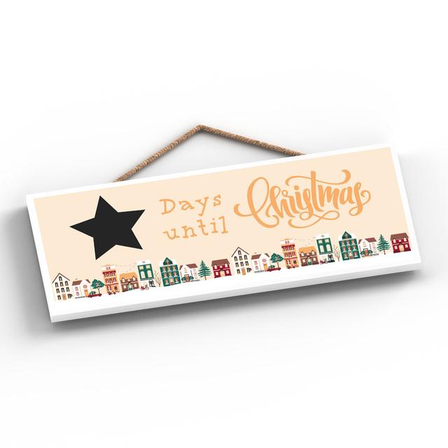 Carley Days Until Christmas Gold Wall Décor The Seasonal Aisle on Productcaster.