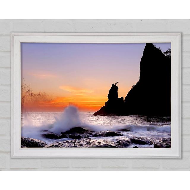 Ocean Spray Delight - Single Picture Frame Art Prints Bright Star Size: 84.1cm H x 118.9cm W x 1.5cm D on Productcaster.