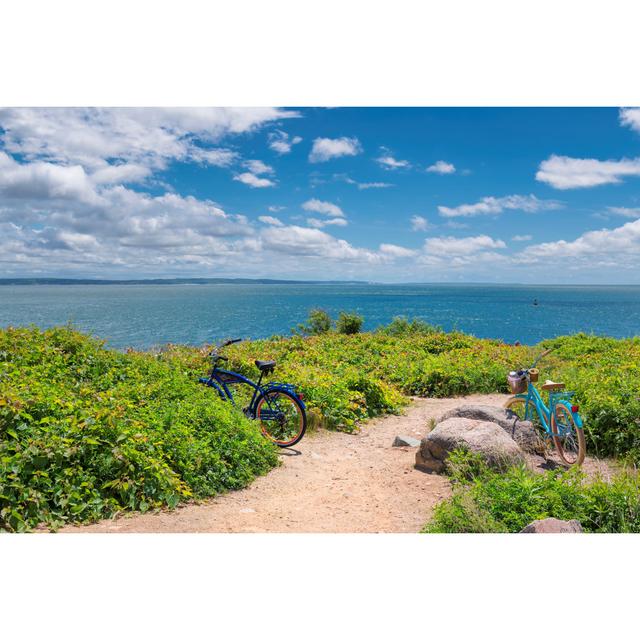 Bicycles Left On Cape Cod Beach_1032580752 House of Hampton Size: 20cm H x 30cm W x 3.8cm D on Productcaster.