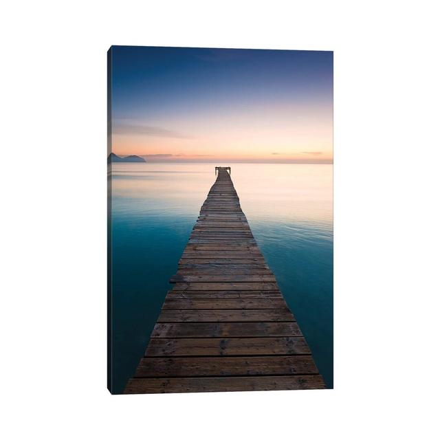 Morning Breeze In Mallorca by Stefan Hefele - Print on Canvas Ebern Designs Format: Wrapped Canvas, Size: 101.6cm H x 66.04cm W x 3.81cm D on Productcaster.