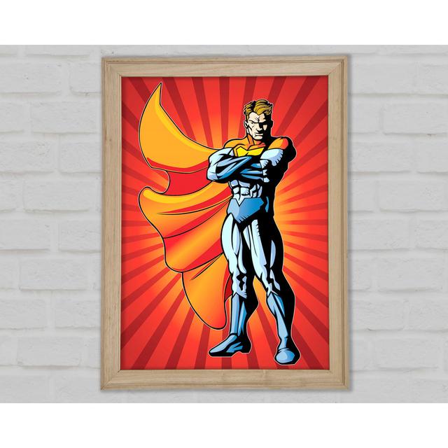 Superhero 1 - Single Picture Frame Art Prints Bright Star Size: 59.7" H x 84.1" W on Productcaster.