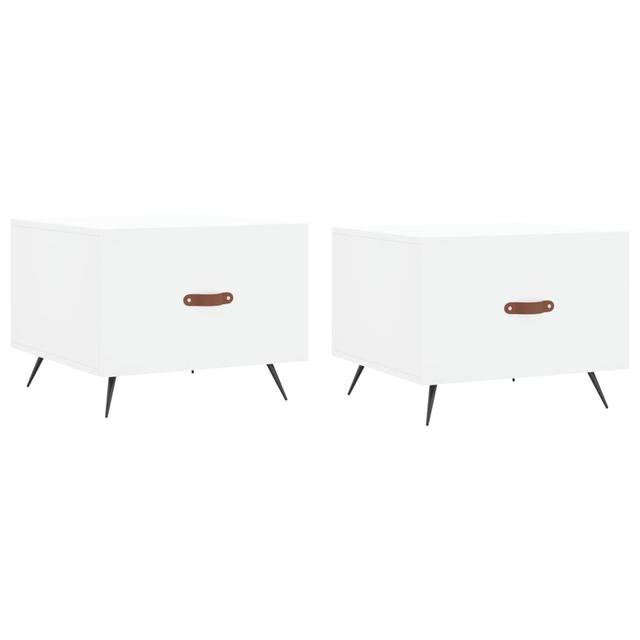 Couchtisch Bertrando (Set of 2) ScanMod Design Farbe: Weiß on Productcaster.