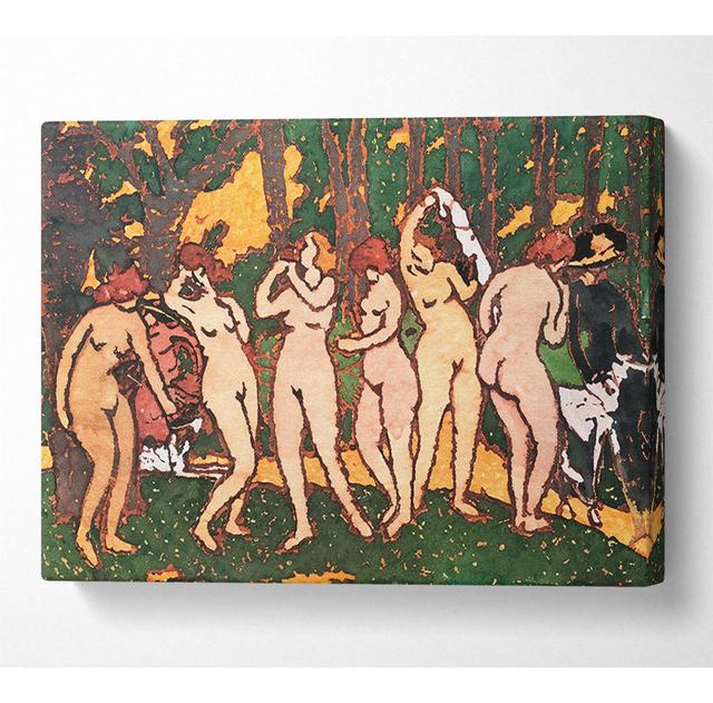 Joseph Rippl-Ronai Nudes In The Park - Kunstdrucke auf Leinwand ClassicLiving Größe: 101,6 cm H x 142,2 cm B x 10 cm T on Productcaster.