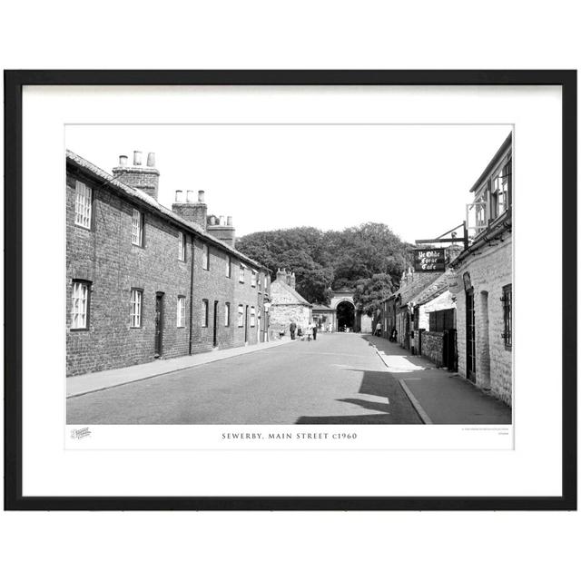 Sewerby, Main Street C1960 by Francis Frith - Single Picture Frame Print The Francis Frith Collection Size: 28cm H x 36cm W x 2.3cm D on Productcaster.