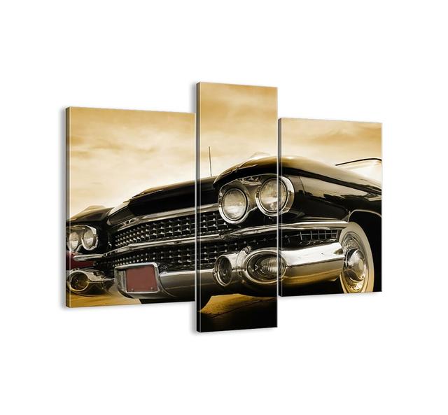 The Classic Never Passes - 3 Piece Unframed Photograph Print Set on Canvas Williston Forge Size: 80cm H x 95cm W x 1.8cm D on Productcaster.