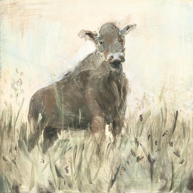 The Grazer Neutral by Sue Schlabach - Wrapped Canvas Painting Print August Grove Size: 51cm H x 51cm W x 3.8cm D on Productcaster.