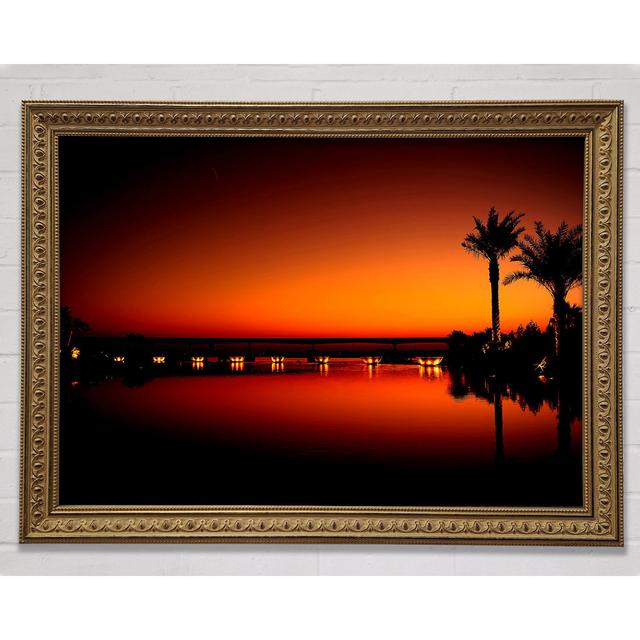 Dubai Night - Print Bright Star Size: 100cm H x 141.4cm W on Productcaster.