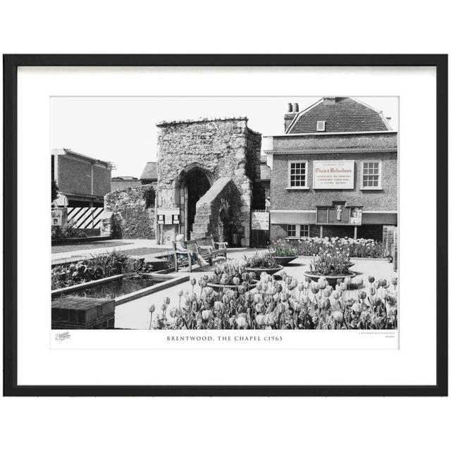 Brentwood, The Chapel C1965 by Francis Frith - Single Picture Frame Print The Francis Frith Collection Size: 45cm H x 60cm W x 2.3cm D on Productcaster.