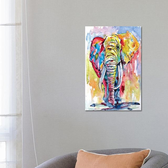 Majestic African Elephant by Anna Brigitta Kovacs - Wrapped Canvas Print Latitude Vive Size: 66.04cm H x 45.72cm W x 1.91cm D on Productcaster.