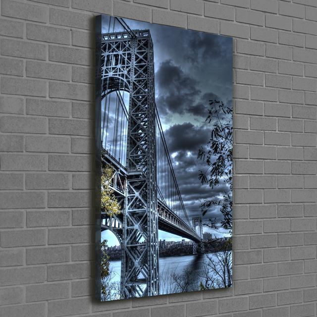 The Bridge Of New York - Wrapped Canvas Art Prints Brayden Studio on Productcaster.