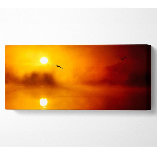 Wrapped Canvas Art Prints Ebern Designs Size: 71cm H x 162.5cm W on Productcaster.