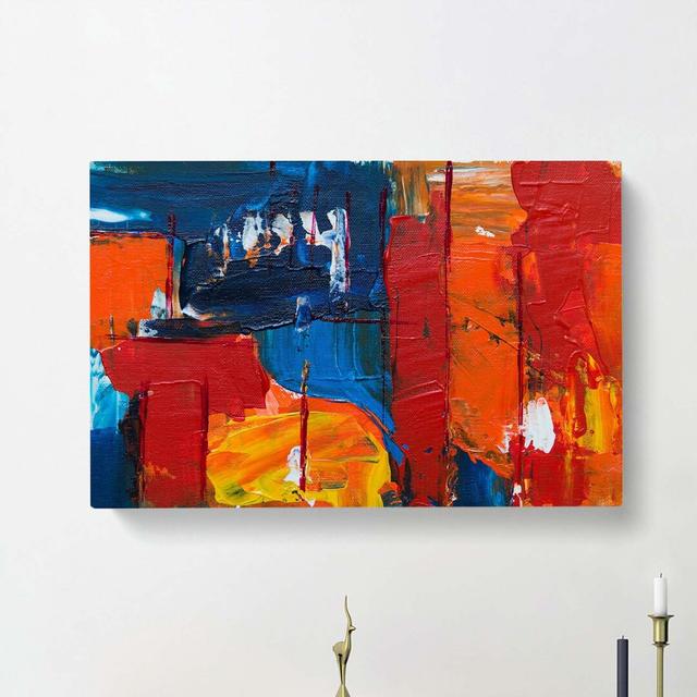 Abstract Art Painting Vol.334 by S.Johnson - Wrapped Canvas Painting Print East Urban Home Size: 35cm H x 50cm W x 3cm D on Productcaster.