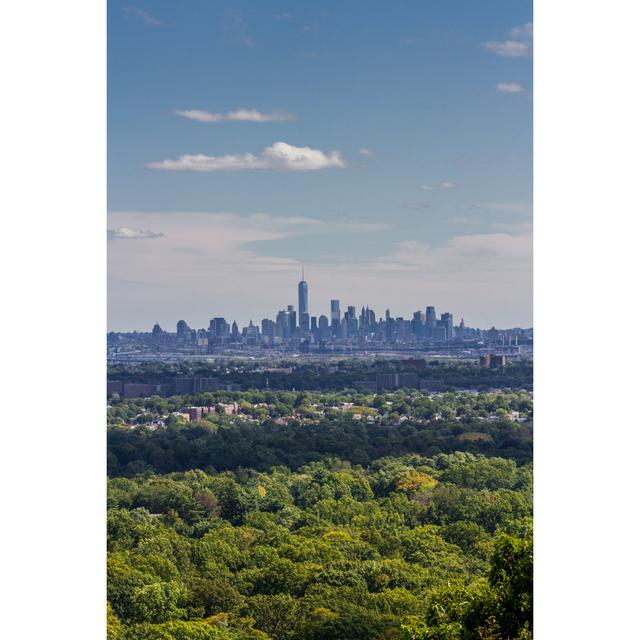 Madilynn Skyline Of Manhattan by AMzPhoto - Wrapped Canvas Print Alpen Home Size: 30cm H x 20cm W x 3.8cm D on Productcaster.