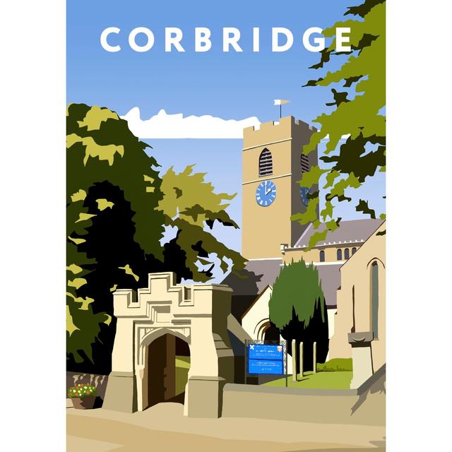 Cornbridge by Richard O'Neil - Print East Urban Home Size: 50 cm H x 40 cm W x 1 cm D, Format: No Frame on Productcaster.