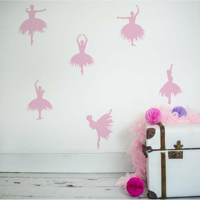 Sports Wall Decal East Urban Home Colour: Pink on Productcaster.