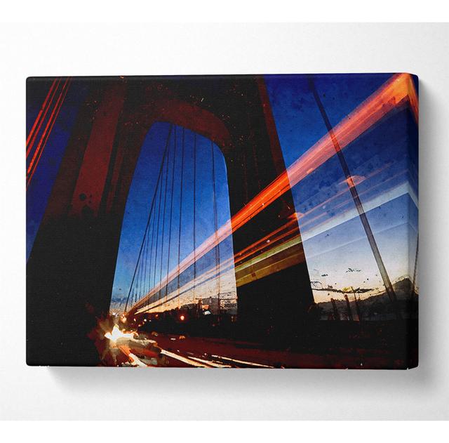 The Bridge Of Light - Wrapped Canvas Art Prints Latitude Run Size: 35.6cm H x 50.8cm W x 10cm D on Productcaster.