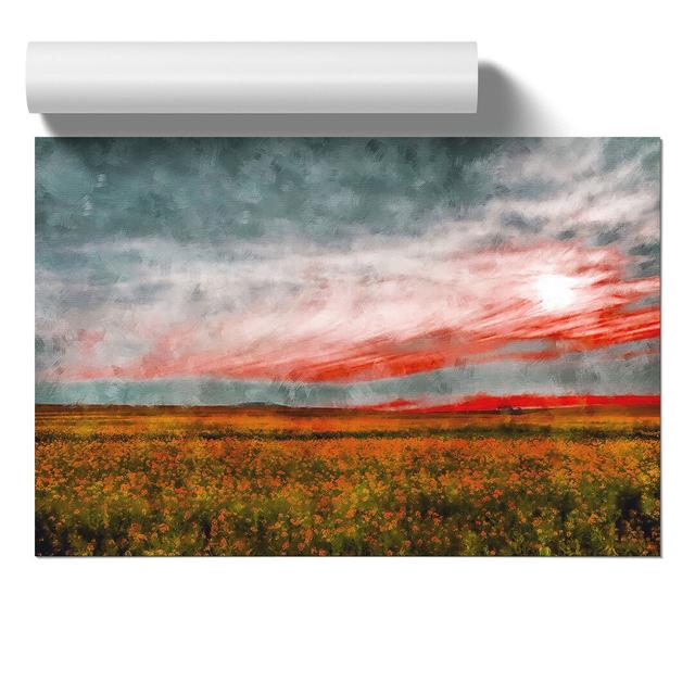 Meadow in South Africa - Unframed Graphic Art East Urban Home Size: 42cm H x 59cm W x 0.1cm D on Productcaster.