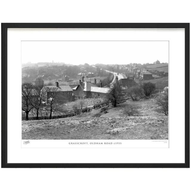 Grasscroft, Oldham Road C1955 by Francis Frith - Single Picture Frame Print The Francis Frith Collection Size: 28cm H x 36cm W x 2.3cm D on Productcaster.