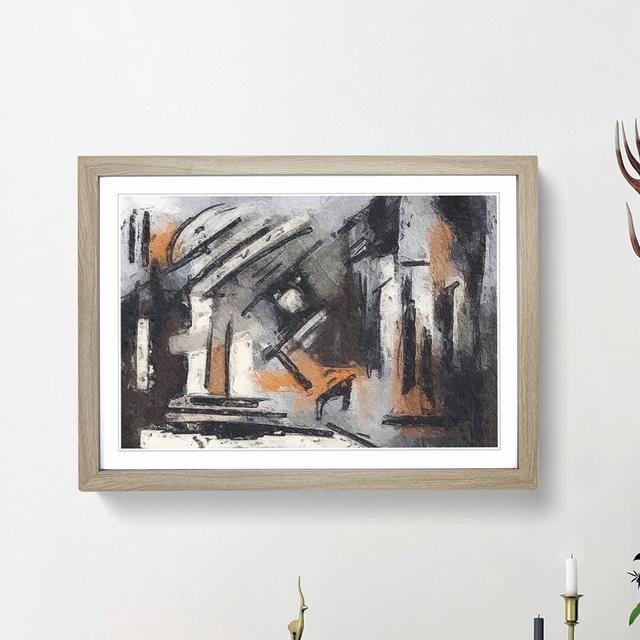 Abstract Vol.73 by S.Johnson - Single Picture Frame Print East Urban Home Size: 24cm H x 33cm W x 2cm D, Frame Option: Oak Framed on Productcaster.