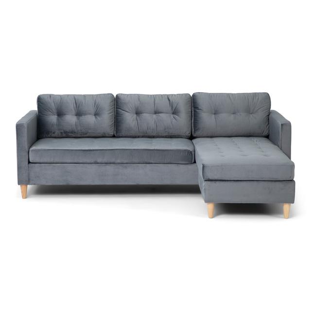 Sofa Madteos PKInvest Polsterfarbe: Hellgrau on Productcaster.