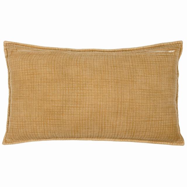 Ribble Rectangular Scatter Cushion Cushion With Filling Loft Living Colour: Yellow on Productcaster.