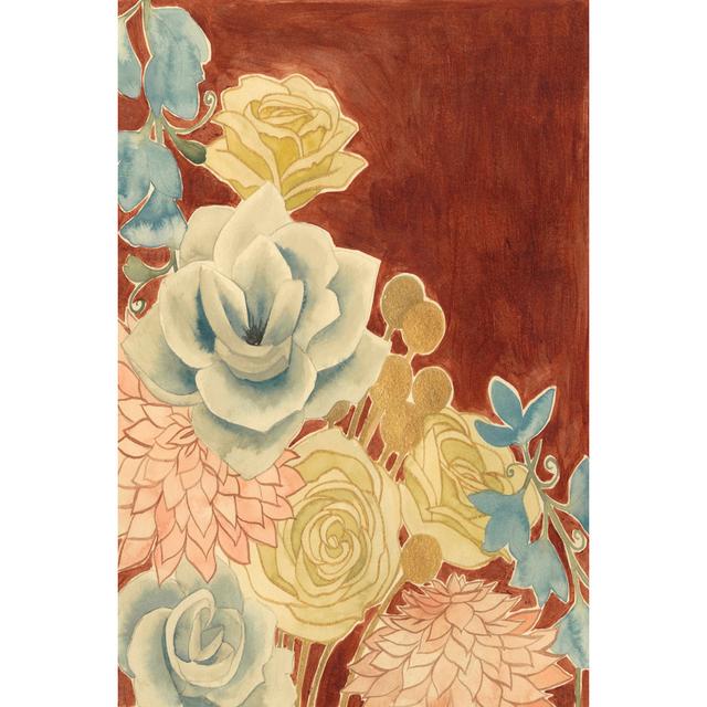 Sunkissed Bouquet II - Painting on Marlow Home Co. Size: 91cm H x 61cm W x 3.8cm D on Productcaster.