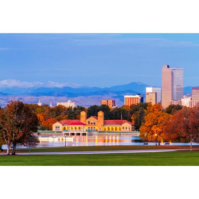 Rodesta Denver Skyline by Tvirbickis - Wrapped Canvas Photograph 17 Stories Size: 30cm H x 46cm W x 3.8cm D on Productcaster.