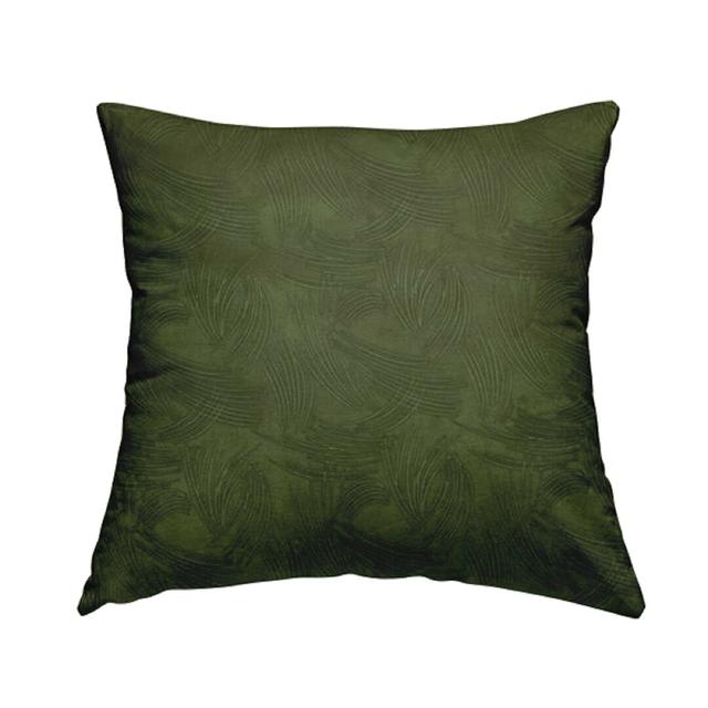 Mendelson Cushion with Filling Metro Lane Colour: Green on Productcaster.