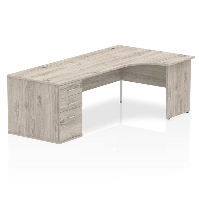 Zetta Executive Desk Ebern Designs Size: 73 cm H x 180 cm W x 80 cm D on Productcaster.