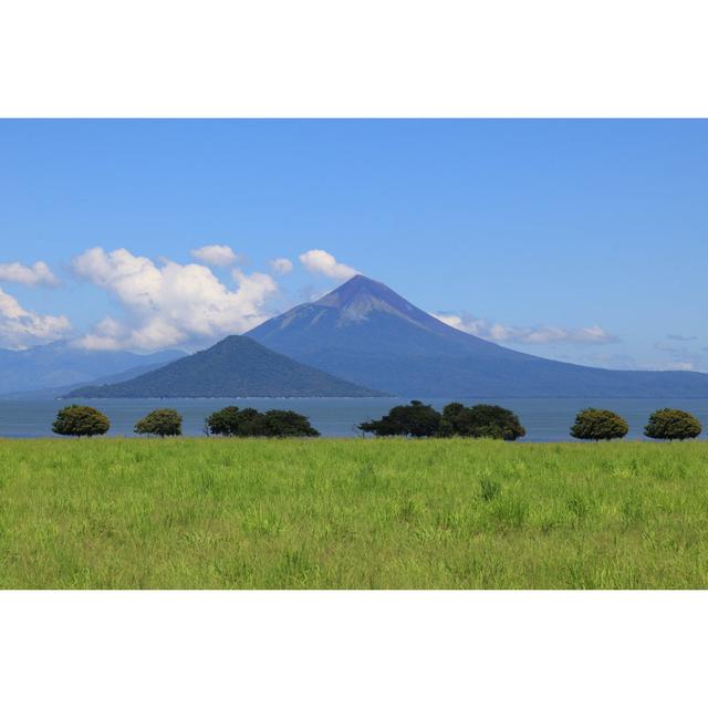 Clint Momotombo Volcano Behind Forest by Dmitrynautilus - Wrapped Canvas Photograph Alpen Home Size: 30cm H x 46cm W x 3.8cm D on Productcaster.