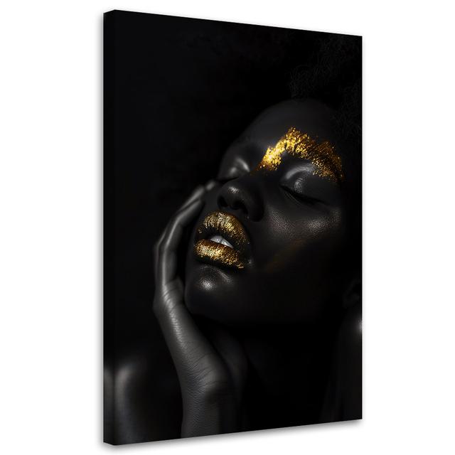 Canvas Print, African Woman Nude - Wrapped Canvas Print Fairmont Park Size: 90cm H x 60cm W on Productcaster.