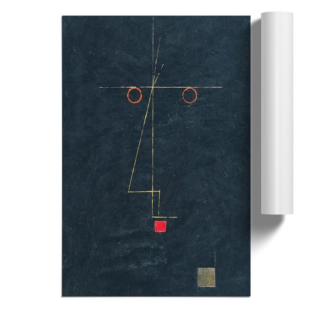 Portrait of an Artist by Paul Klee - Unframed Painting East Urban Home Size: 30cm H x 21cm W x 0.1cm D on Productcaster.