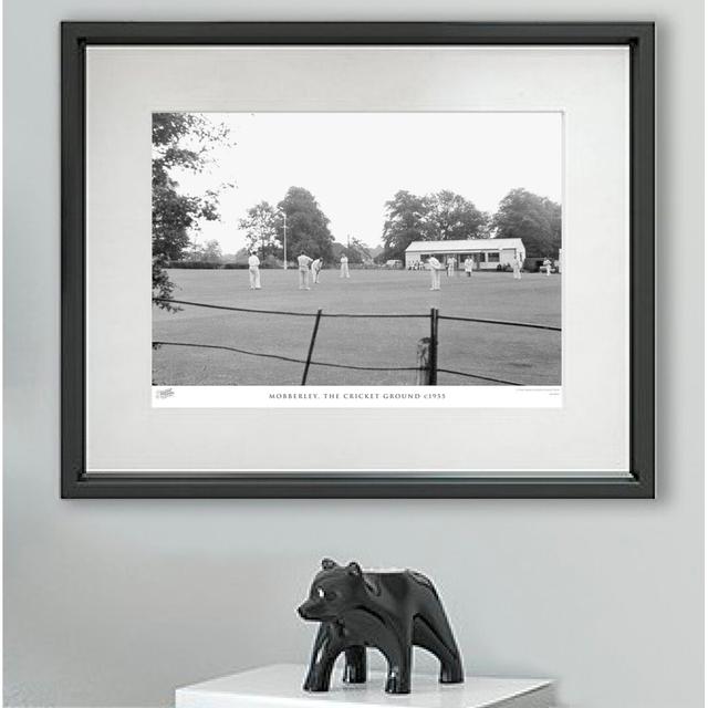 Mobberley, The Cricket Ground C1955 - Single Picture Frame Print The Francis Frith Collection Size: 40cm H x 50cm W x 2.3cm D on Productcaster.