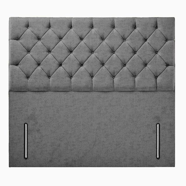 Carterjames Upholstered Headboard 17 Stories Colour: Black, Size: Small Double (4') on Productcaster.