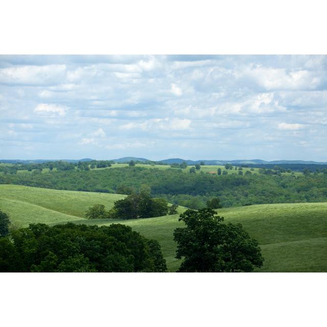 Rolling Countryside by Fozzyb - Wrapped Canvas Photograph Alpen Home Size: 81cm H x 122cm W on Productcaster.