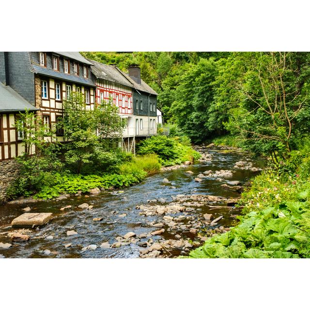 Monschau by GeorgHanf - No Frame Art Prints on Canvas 17 Stories Size: 51cm H x 76cm W on Productcaster.