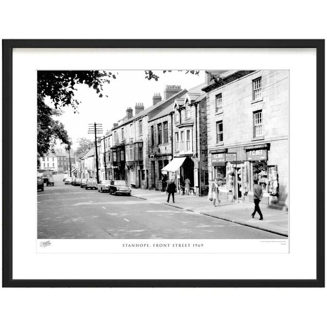 'Stanhope, Front Street 1969' by Francis Frith - Picture Frame Photograph Print on Paper The Francis Frith Collection Size: 45cm H x 60cm W x 2.3cm D on Productcaster.