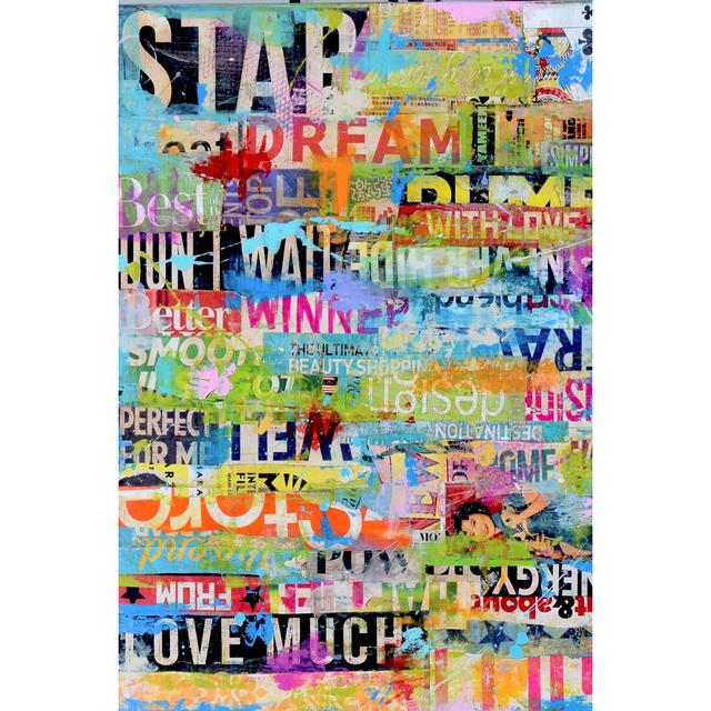 Metro Mix 33 I by Erin Ashley - Wrapped Canvas Art Prints Williston Forge Size: 91cm H x 61cm W x 3.8cm D on Productcaster.