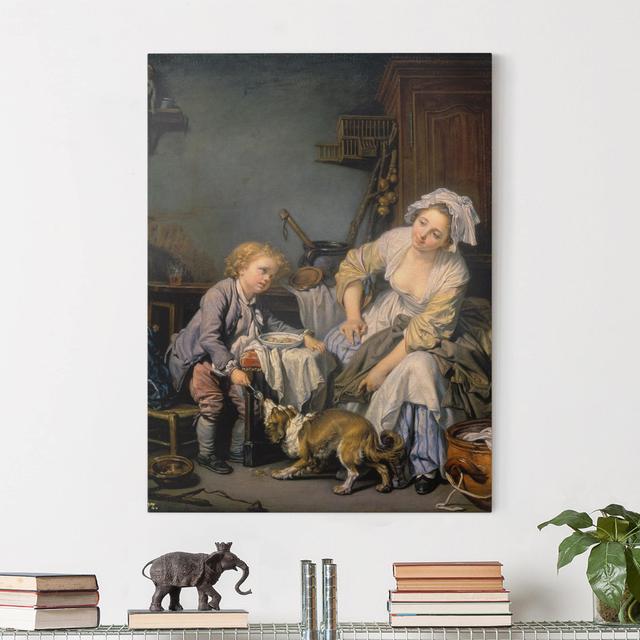 Leinwandbild The Pampered Child von Jean Baptiste Greuze Rosalind Wheeler on Productcaster.