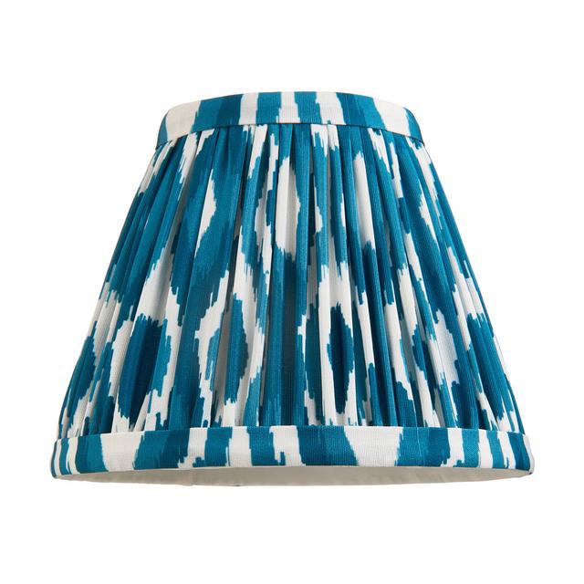 Ikat 16cm Lamp Shade Heritage Hues Colour: Blue on Productcaster.