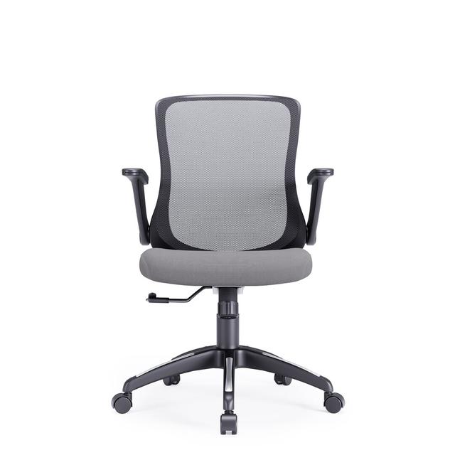 Mesh Desk Chair Inbox Zero Upholstery Colour: Grey on Productcaster.