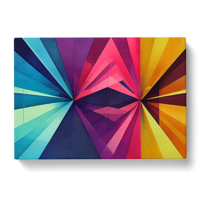 Evocative Modern Abstract - Wrapped Canvas Print George Oliver on Productcaster.