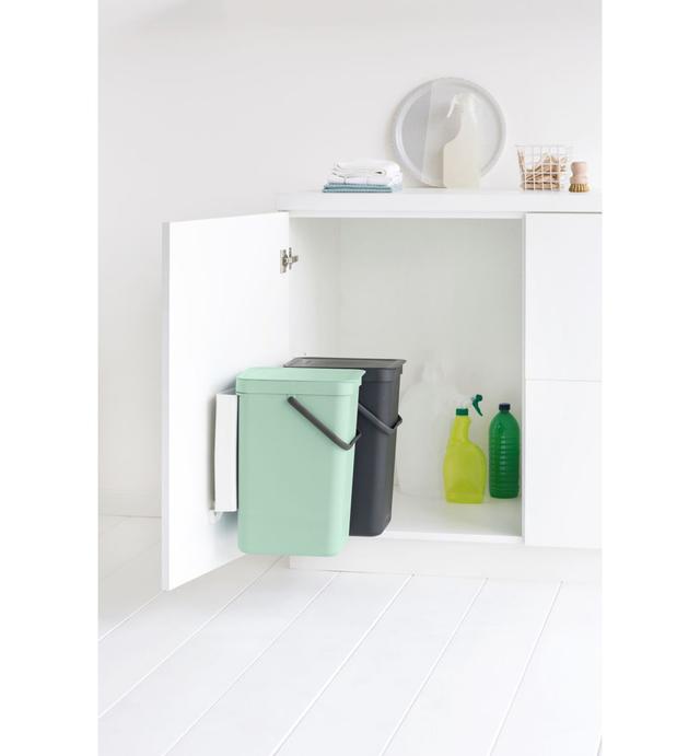 Brabantia Sort and Go 2 x 12L Built in Recycling Bin Brabantia Capacity: 32 L on Productcaster.