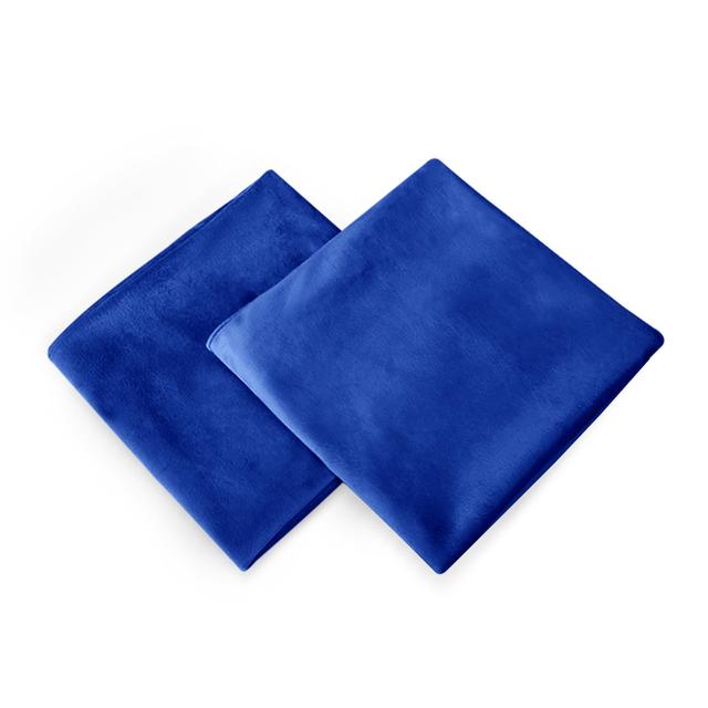 Frith Decorative Cushion Cover (Set of 2) Canora Grey Size: 46cm H x 46cm W x 1cm D, Colour: Royal Blue on Productcaster.