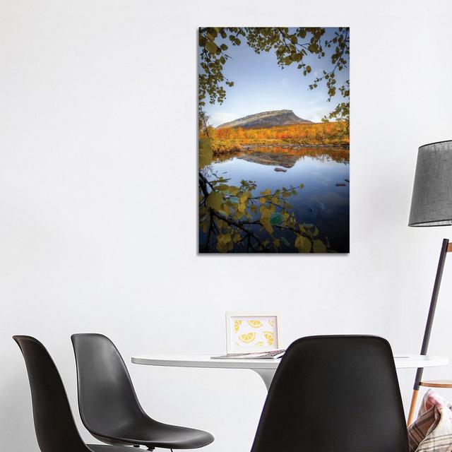 Saana Fell In Autumn by Lauri Lohi - Wrapped Canvas Print Alpen Home Size: 101.6cm H x 66.04cm W x 3.81cm D on Productcaster.