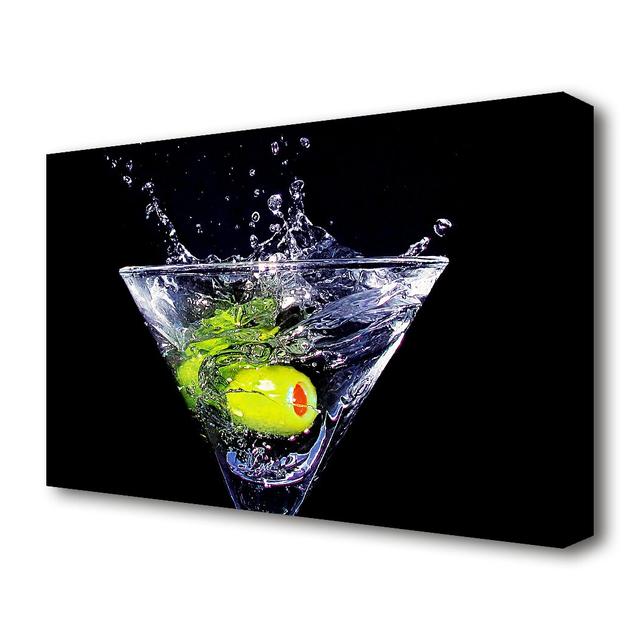 Olive Martini Kitchen - Wrapped Canvas Photograph Print East Urban Home Size: 81.3 cm H x 121.9 cm W on Productcaster.