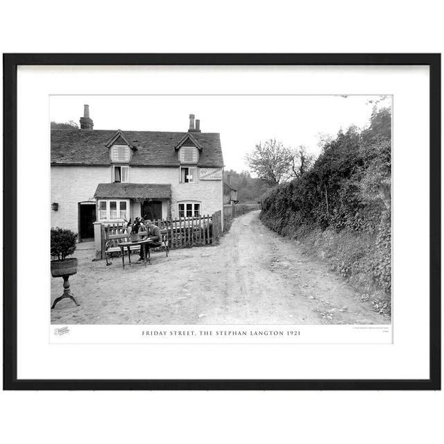 'Friday Street, the Stephan Langton 1921' by Francis Frith - Picture Frame Photograph Print on Paper The Francis Frith Collection Size: 40cm H x 50cm on Productcaster.