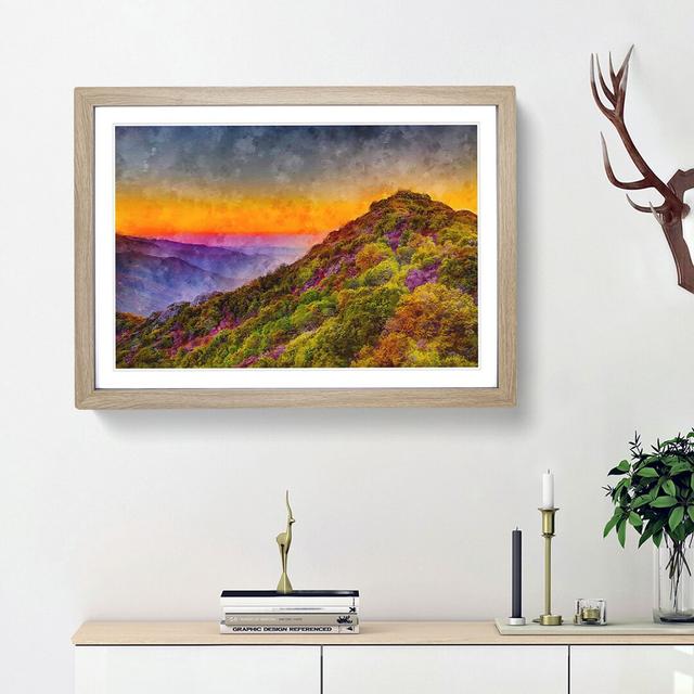 Sequoia National Park in Nevada - Picture Frame Painting Print East Urban Home Frame Option: Oak Framed, Size: 24cm H x 33cm W x 2cm D on Productcaster.